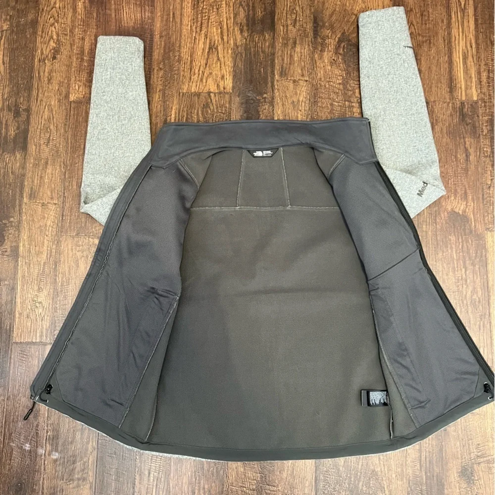 The North Face Mens Apex Bionic 2 Soft-Shell Jacket Size Men’s Small Color Gray
